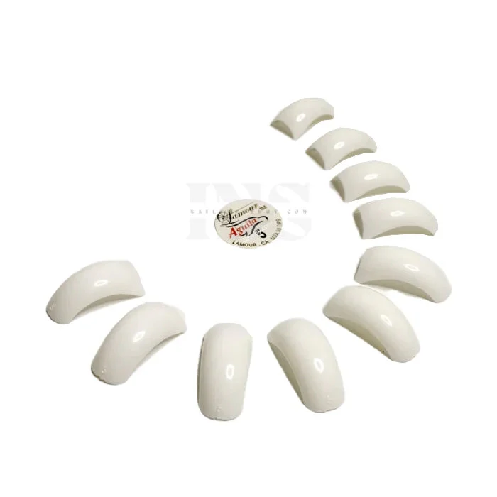 #10 LAMOUR Tips Aguila French 50 pcs (10 pcks)