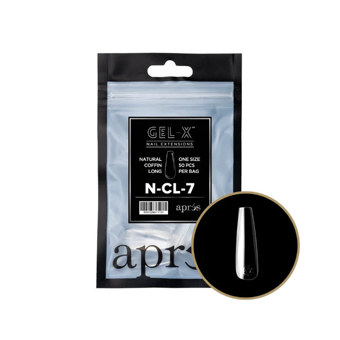 APRES Gel-X Natural Coffin 2.0 Refill Bag - Image 40