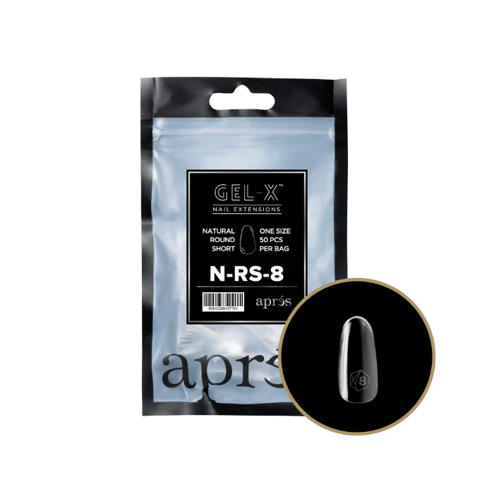 APRES Gel-X Natural Round 2.0 Refill Bag - Image 13