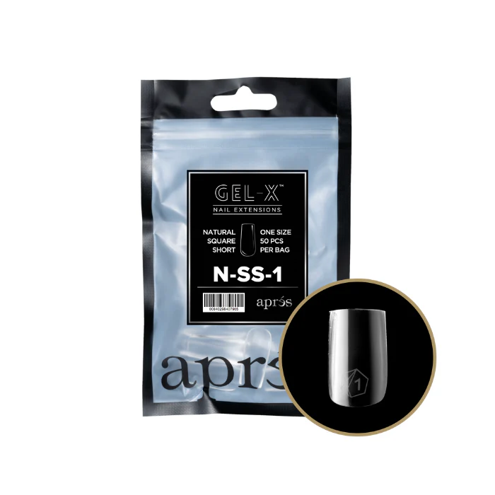 APRES Gel-X Natural Square 2.0 Refill Bag - Image 3