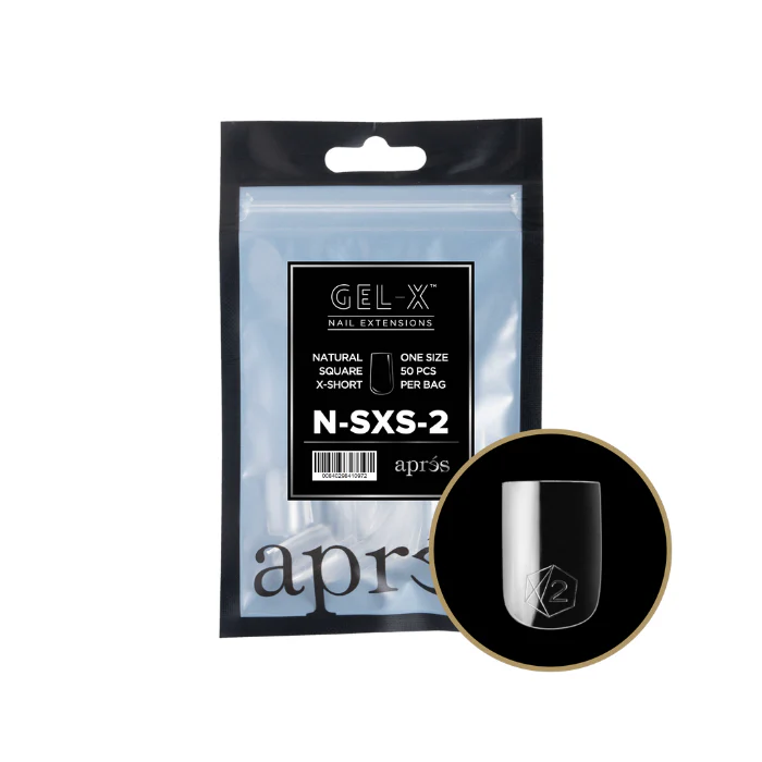 APRES Gel-X Natural Square 2.0 Refill Bag - Image 46