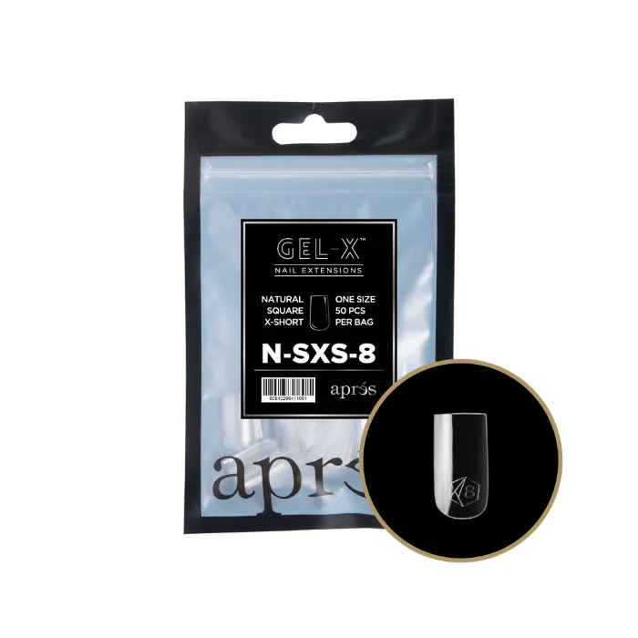 APRES Gel-X Natural Square 2.0 Refill Bag - Image 55
