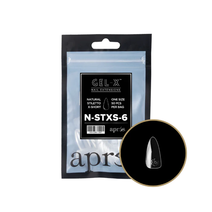 APRES Gel-X Natural Stiletto 2.0 Refill Bag - Image 38