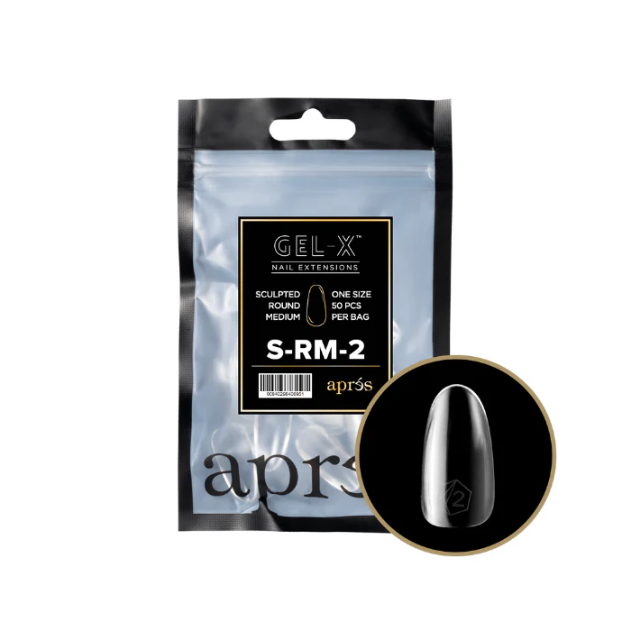 APRES Gel-X Sculpted Round 2.0 Refill Bag - Image 18