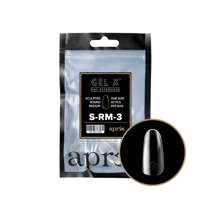 APRES Gel-X Sculpted Round 2.0 Refill Bag - Image 19