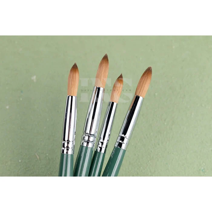 AREE Beauty 100% - Kolinsky Brush Emerald Wood #20 (Buy5get1) - Image 5