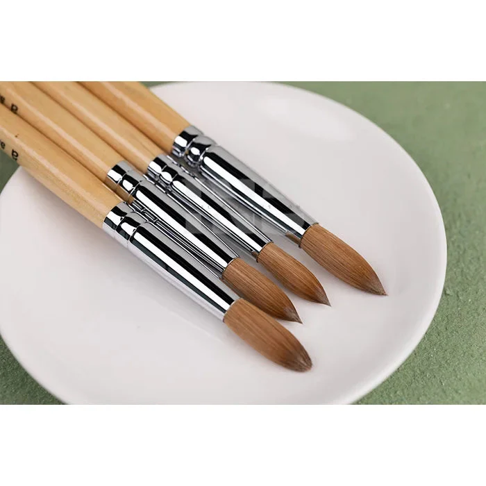 AREE Beauty 100% - Kolinsky Brush Light Wood #20 (Buy5get1) - Image 4