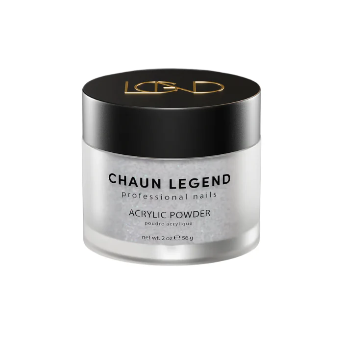 CHAUN LEGEND Acrylic Powder - Snowflake Shimmer A2 103 - 2oz