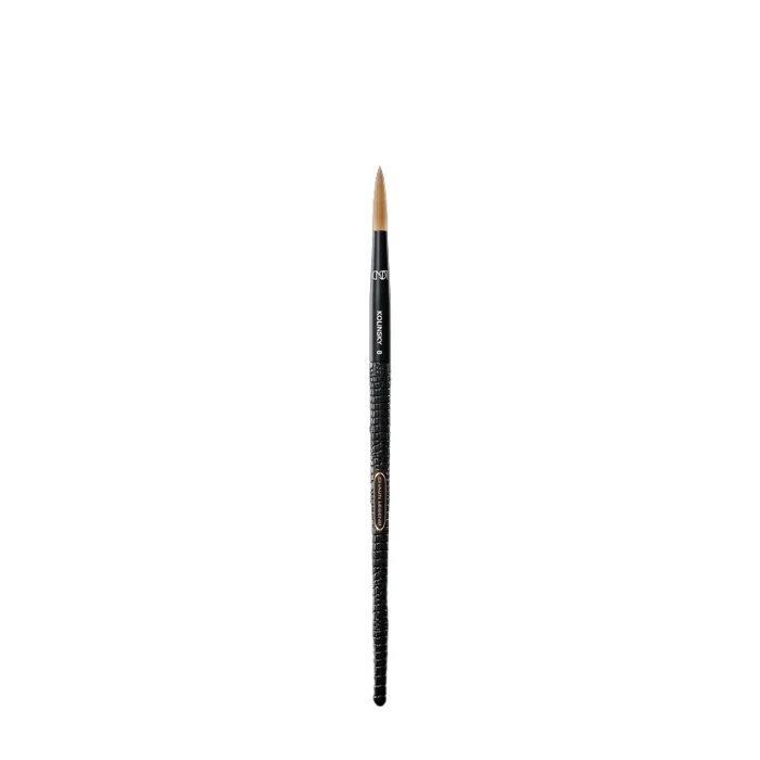 CHAUN LEGEND 100% Kolinsky Acrylic Brush #8 - Image 2