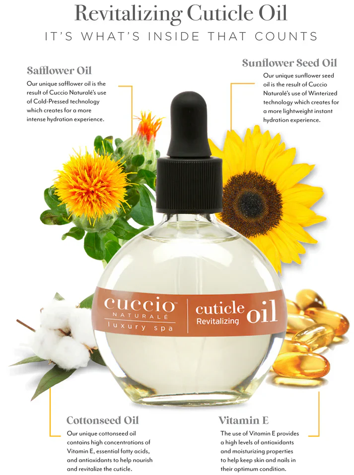 Cuccio Vanilla & Bean Sugar Cuticle Oil 2.5 oz - Image 2