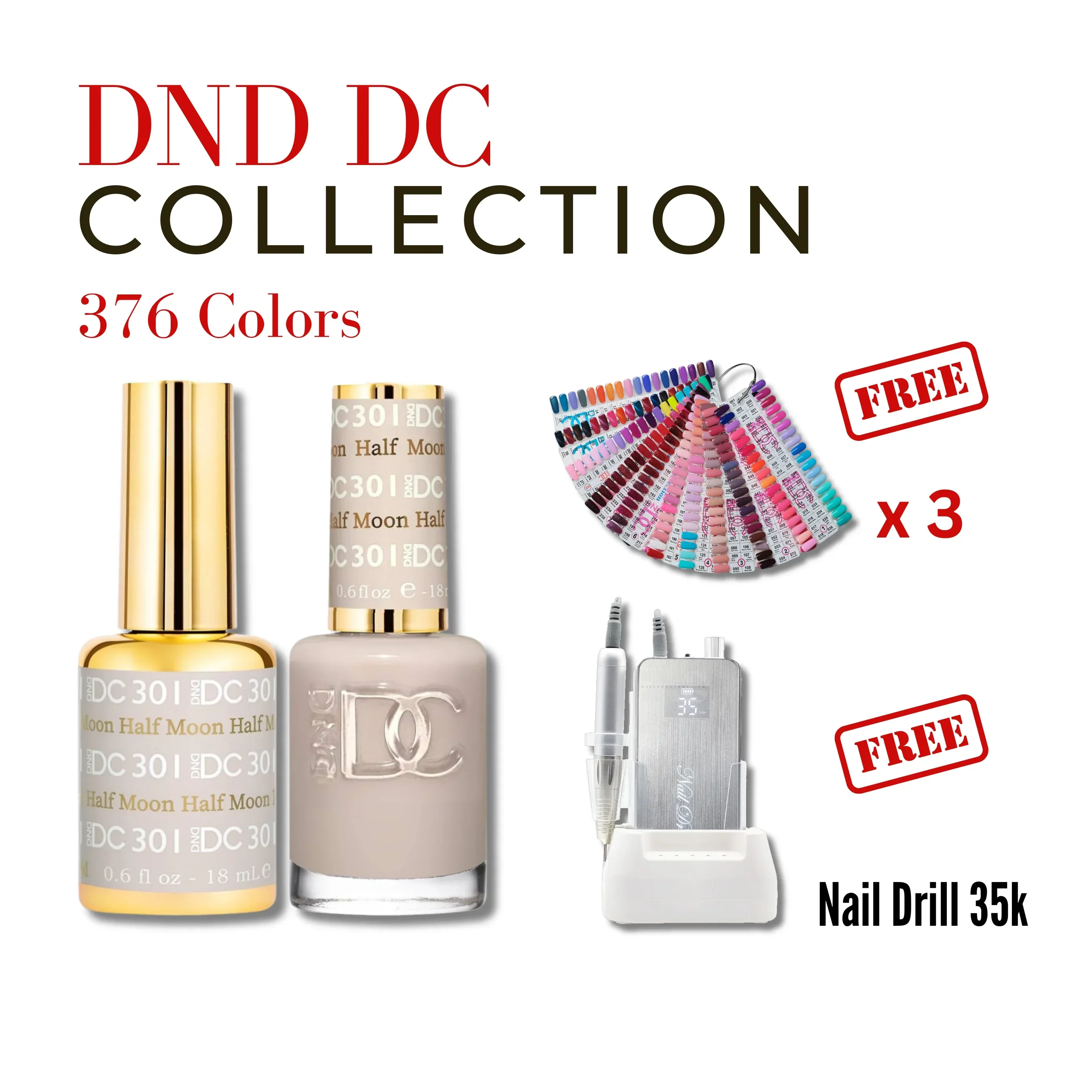 DND DC Duo Collection - 376 Colors