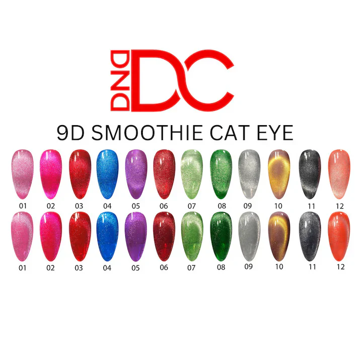 DND DC Framed Color Chart 9D Cat Eye - Image 2