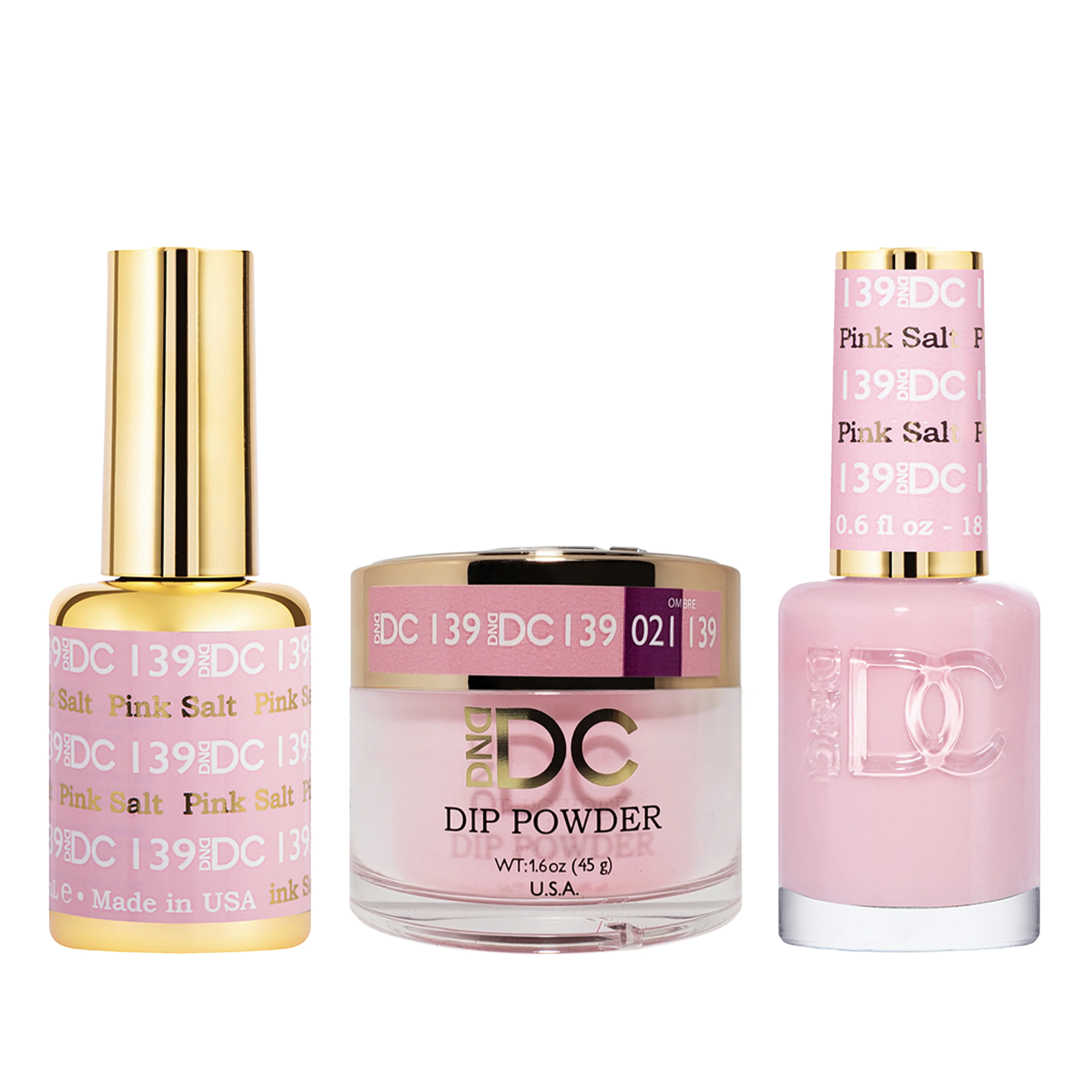 DND DC Trio 139 Pink Salt