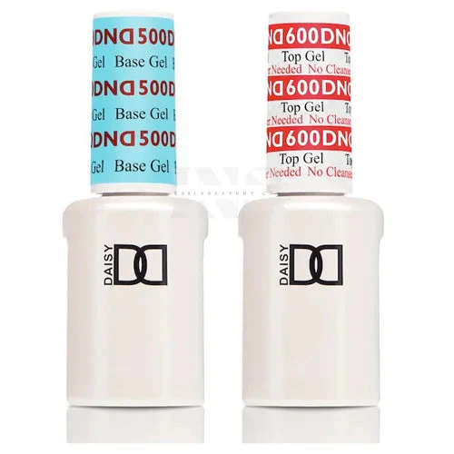 DND Duo Gel - 500-600 Base & Top No Cleanse - 0.5 oz