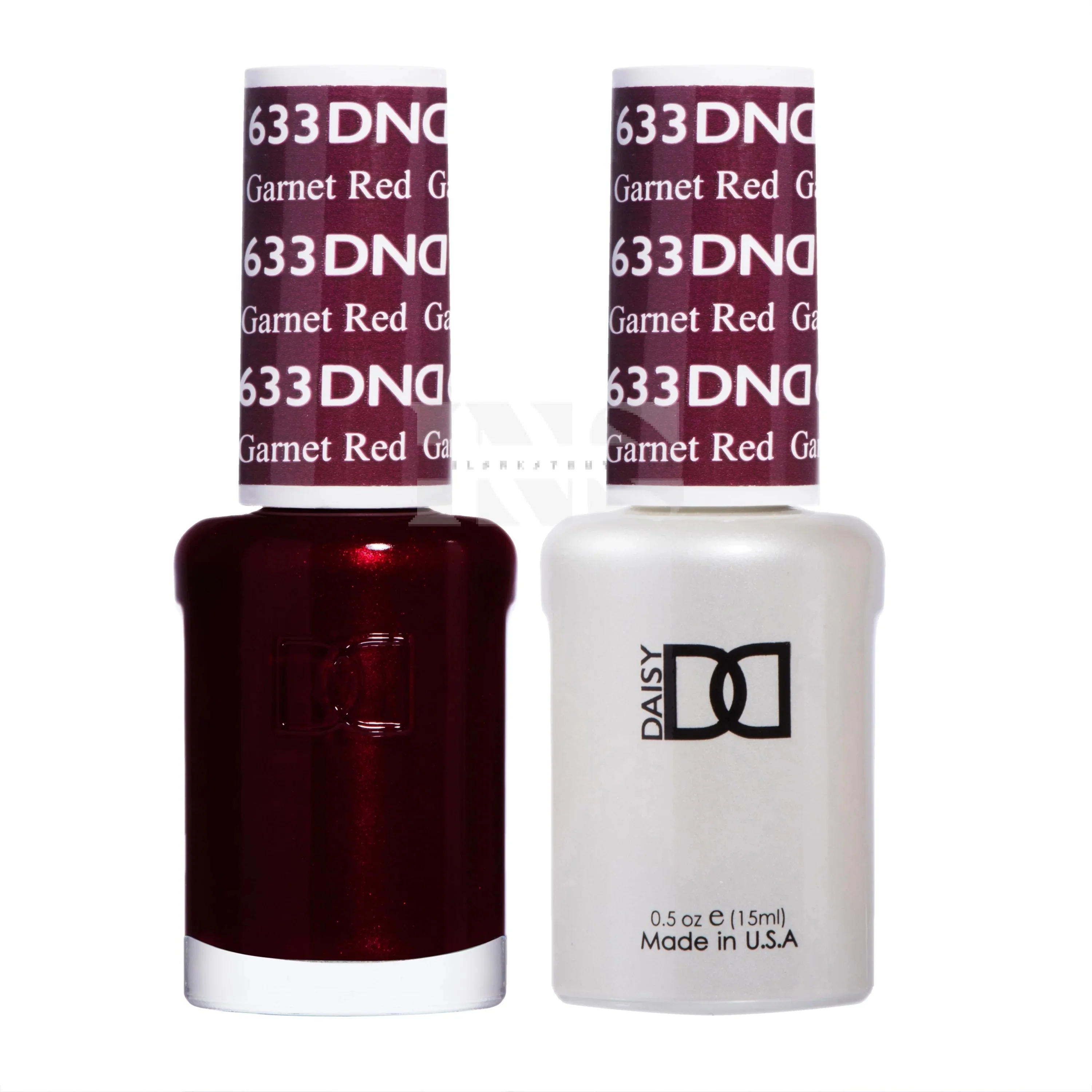 DND Duo Gel - 633 Garnet Red