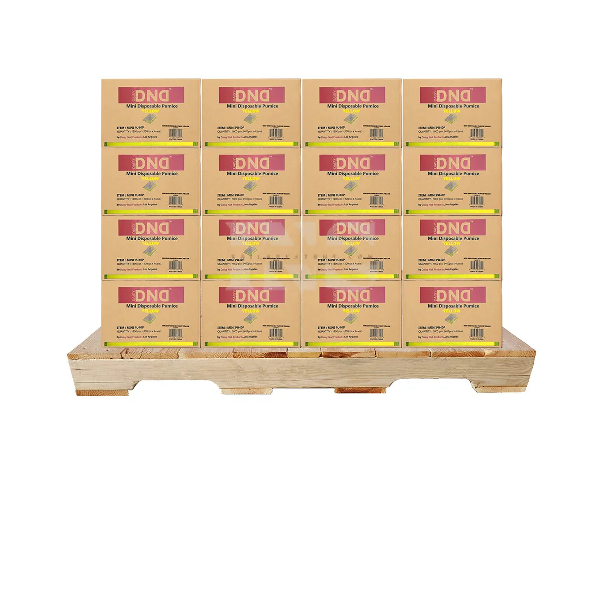 DND Mini Pumice Yellow 1600/Case - 35/Case per PALLET (W2) - Image 2
