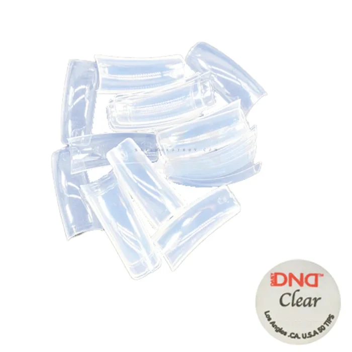 DND Tips Clear 50 pcs (10 pks) - Image 6
