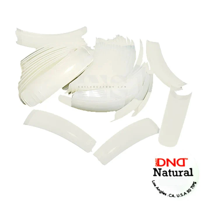 DND Tips Natural 50 pcs (10 pks) - Image 3