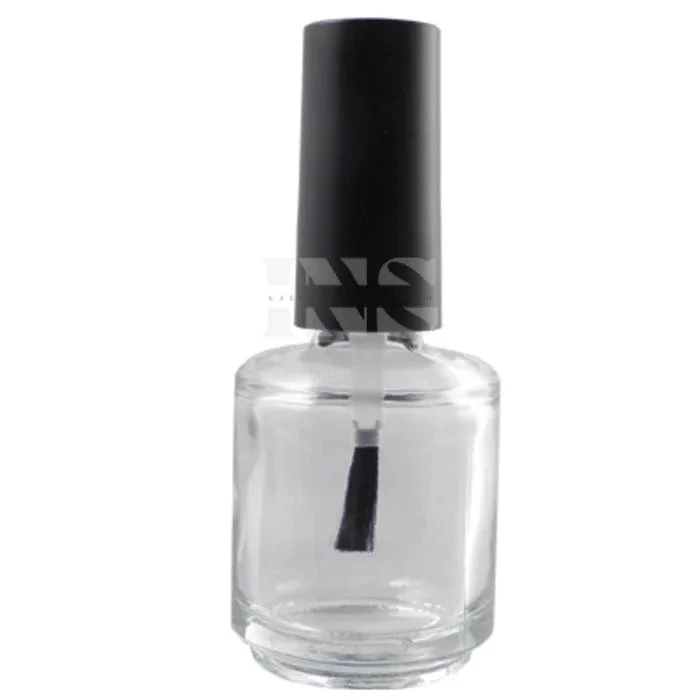 Empty Glass Bottle Clear - 0.5 oz