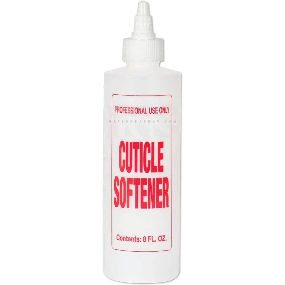 Empty Plastic Bottle Cuticle Softener - 8 oz