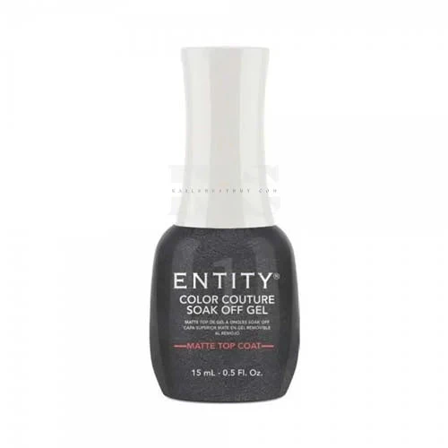 ENTITY Gel - Matte Top Coat Soak Off - 0.5 oz