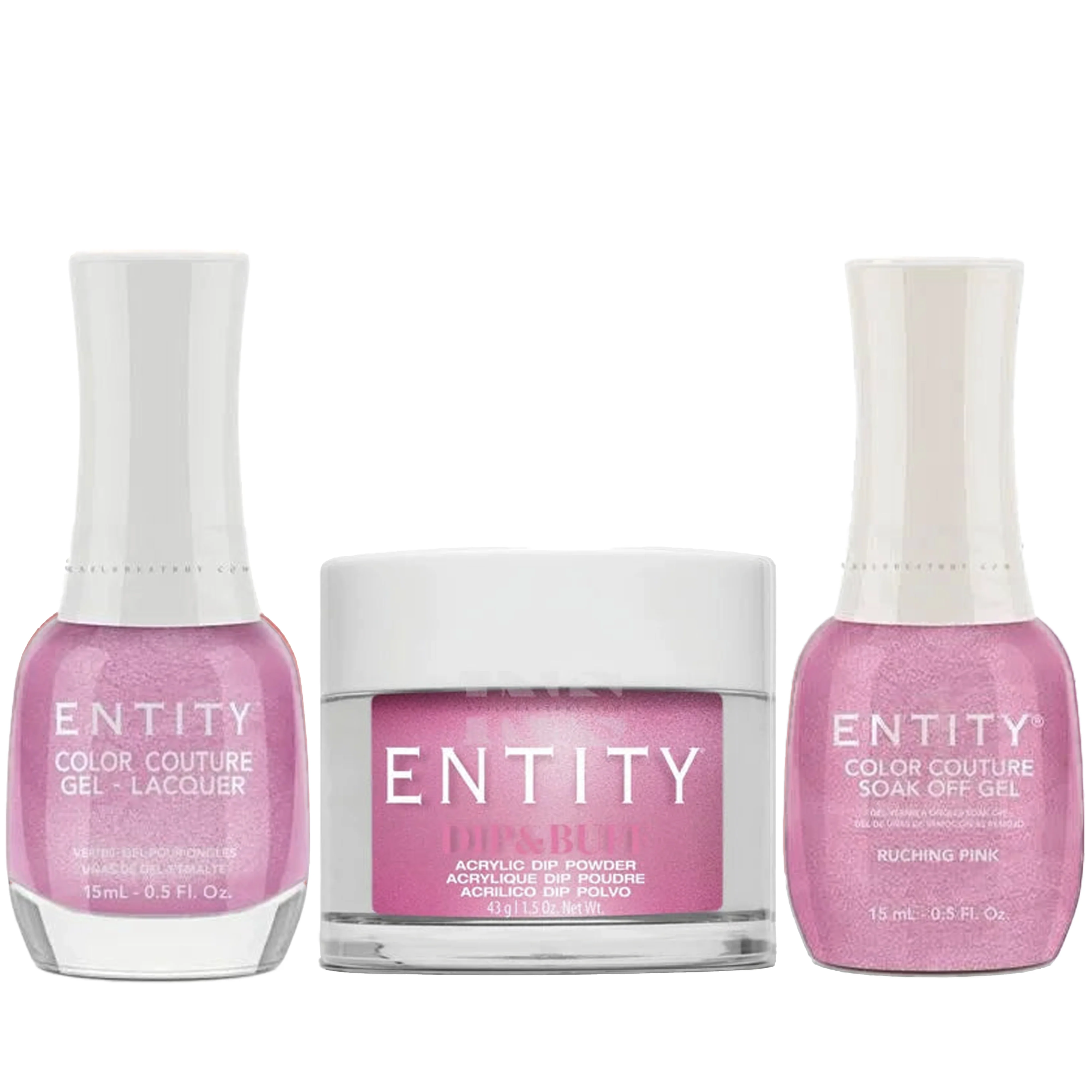 ENTITY Trio - Ruching Pink 761