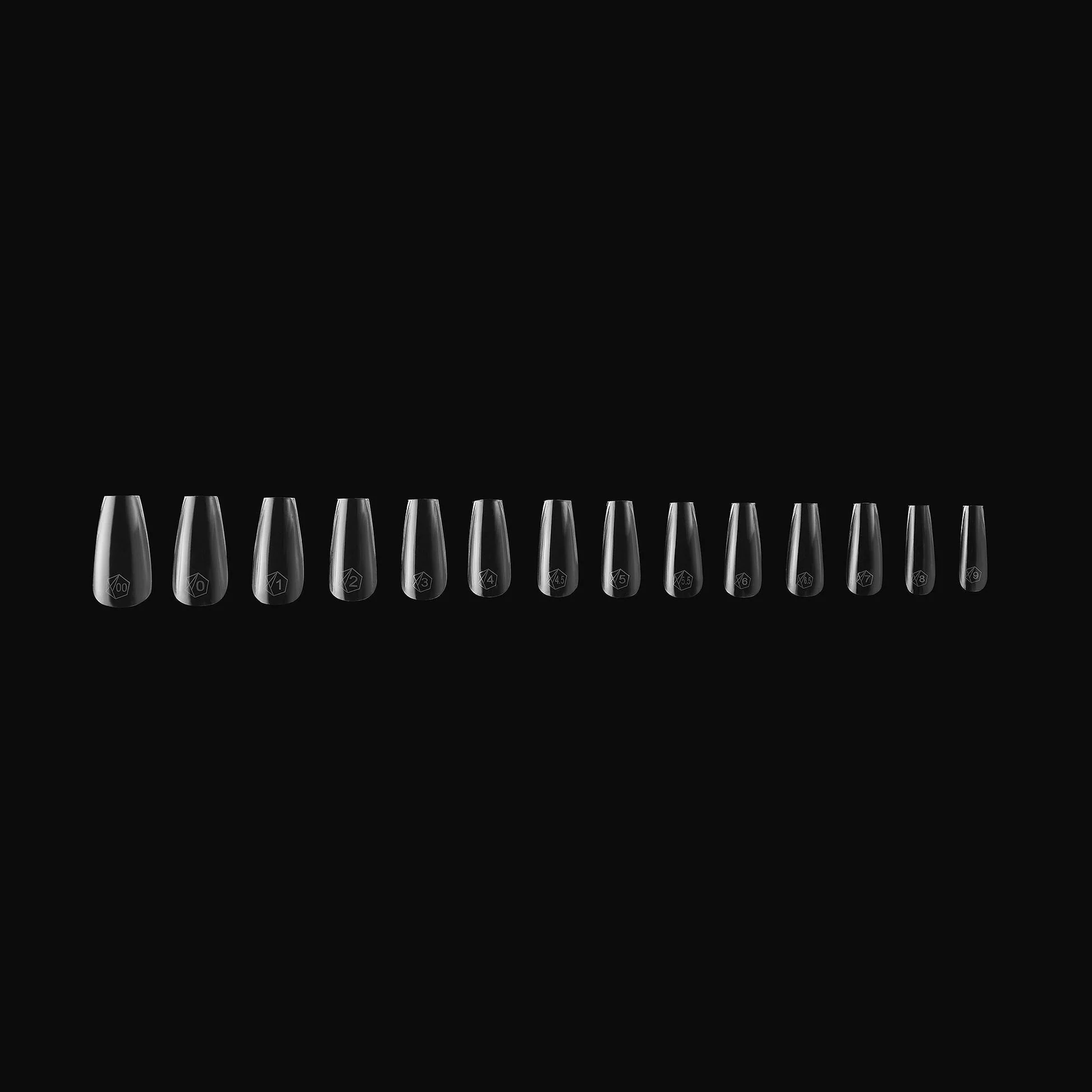 APRES Gel-X Sculpted Coffin Tips 600pcs/Box - Image 6