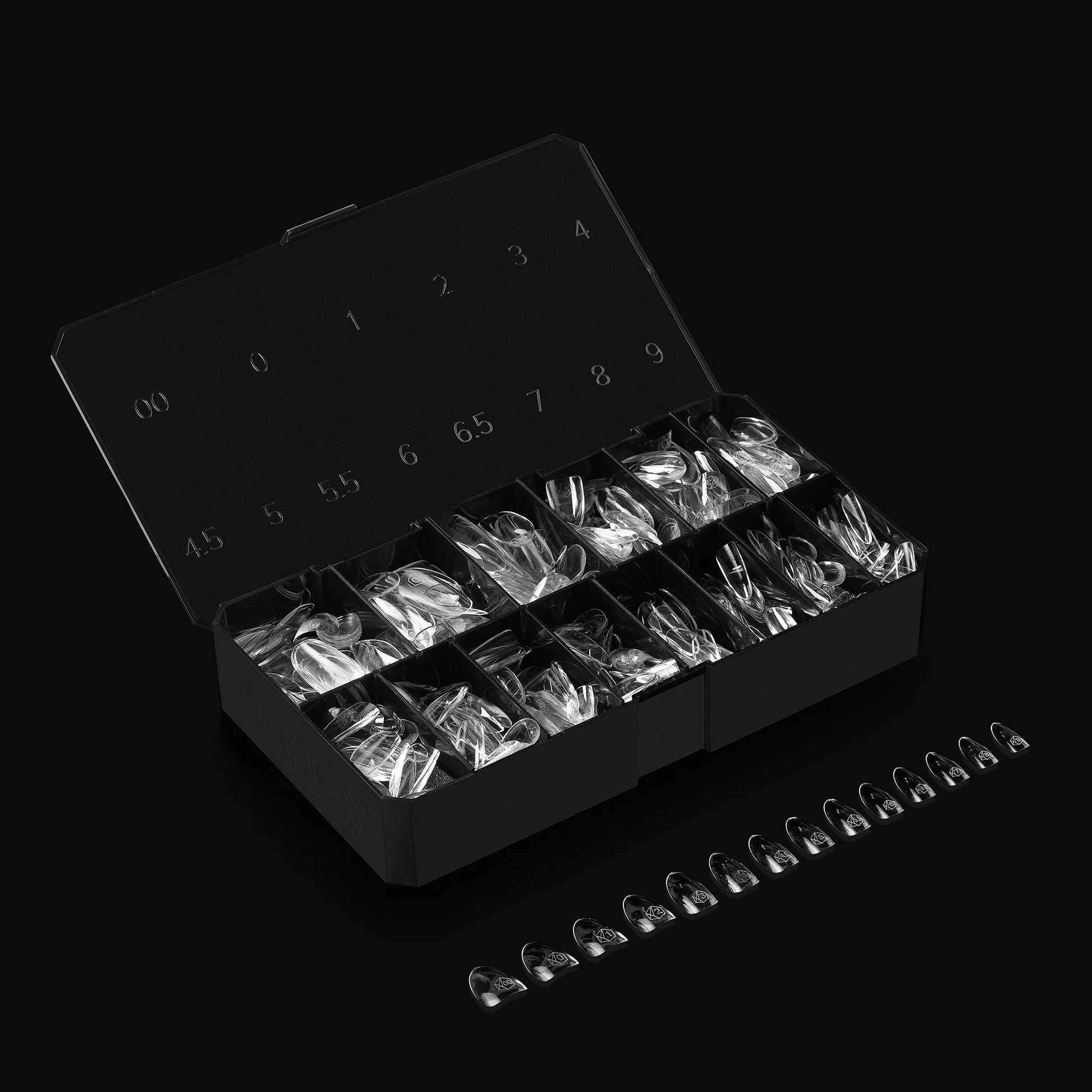 APRES Gel-X Sculpted Round Tips 600pcs/Box - Image 3