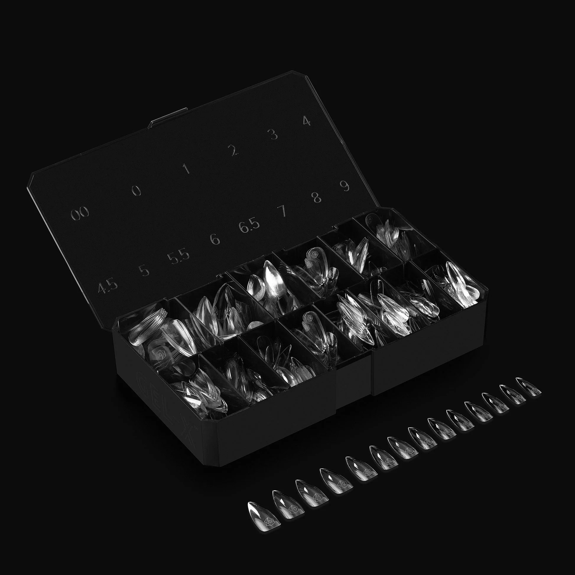 APRES Gel-X Sculpted Stiletto Tips 600pcs/Box - Image 3