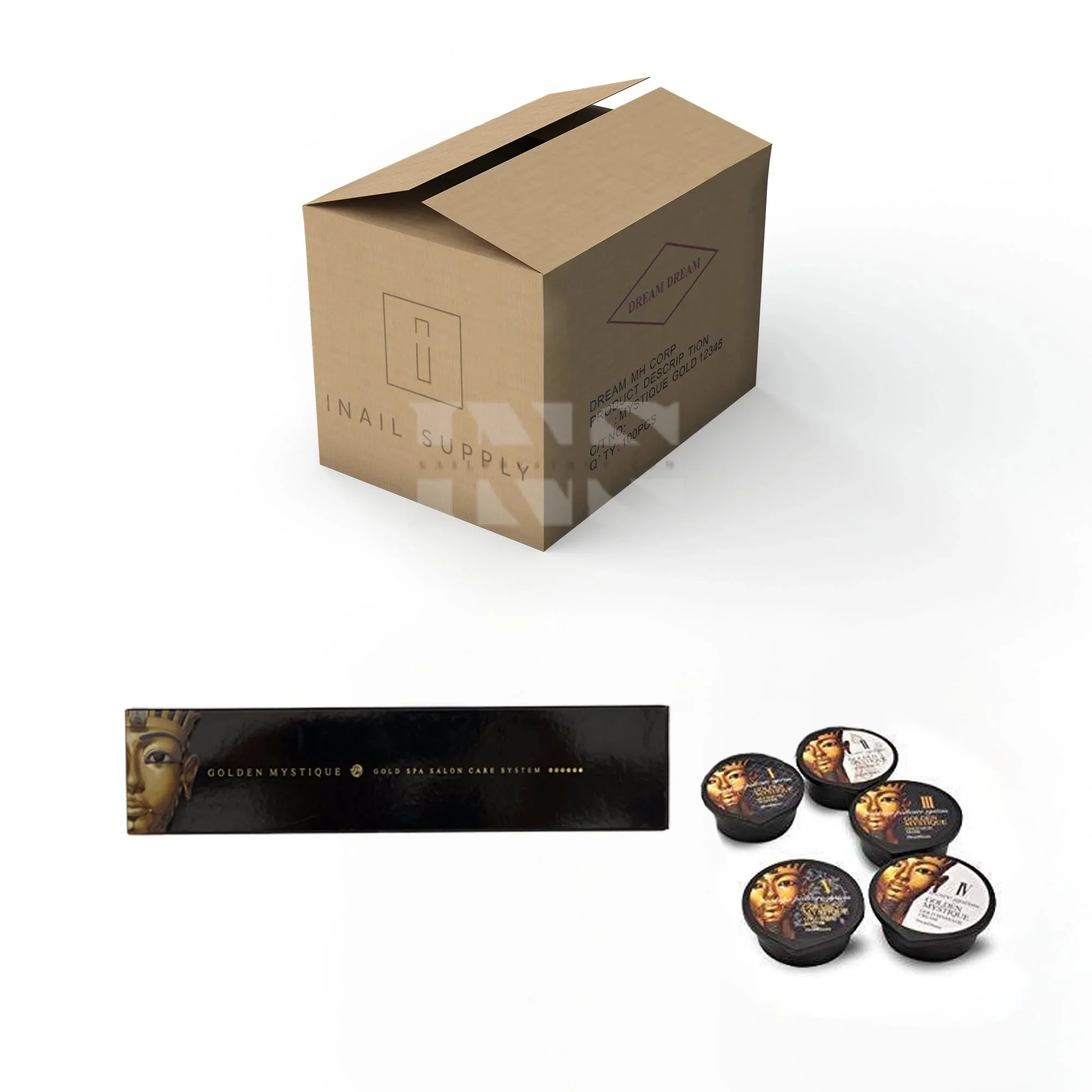 Mystique Pedicure 5 Step - 100/Box