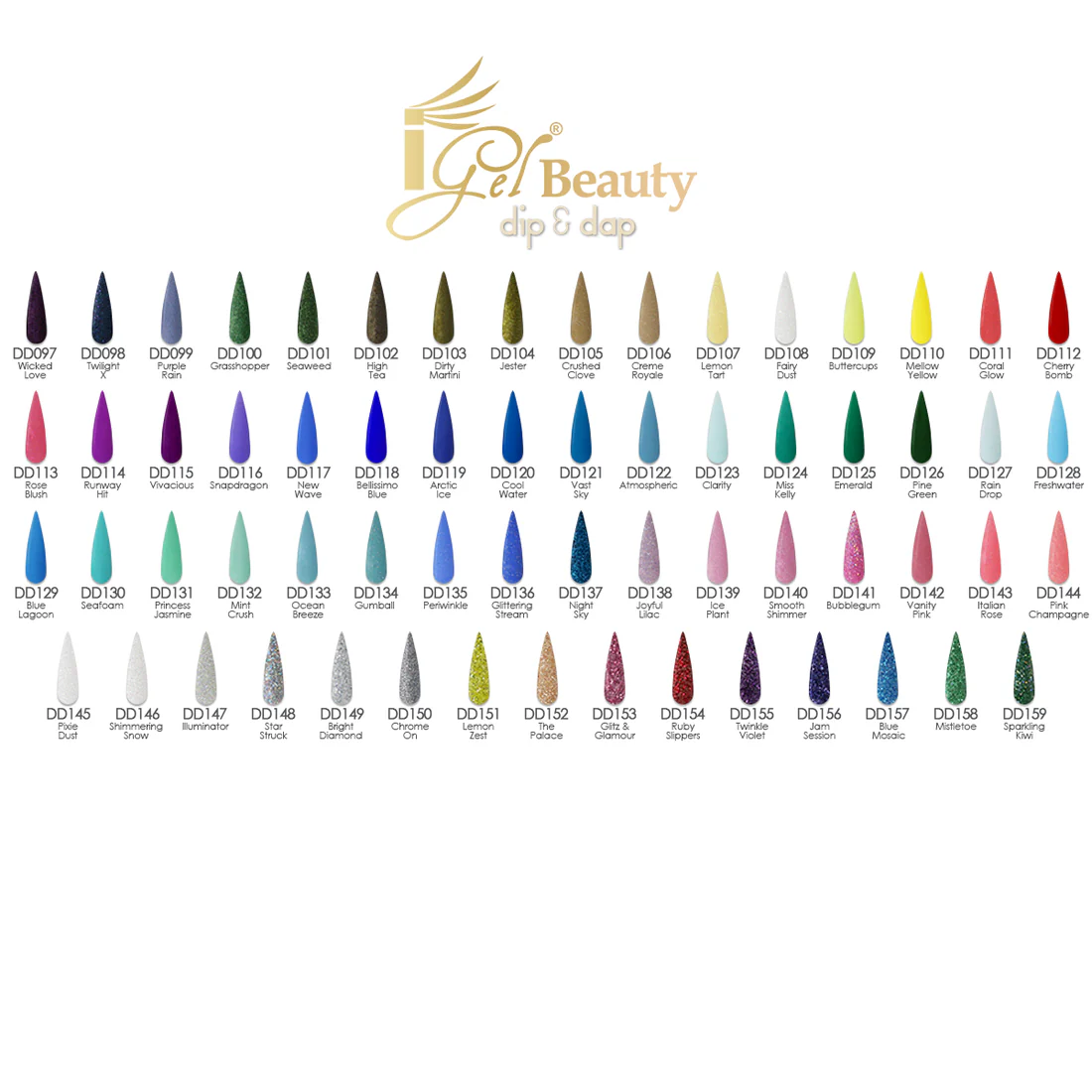 iGEL Duo 247 Collection (1-247) FREE CHART - Image 2