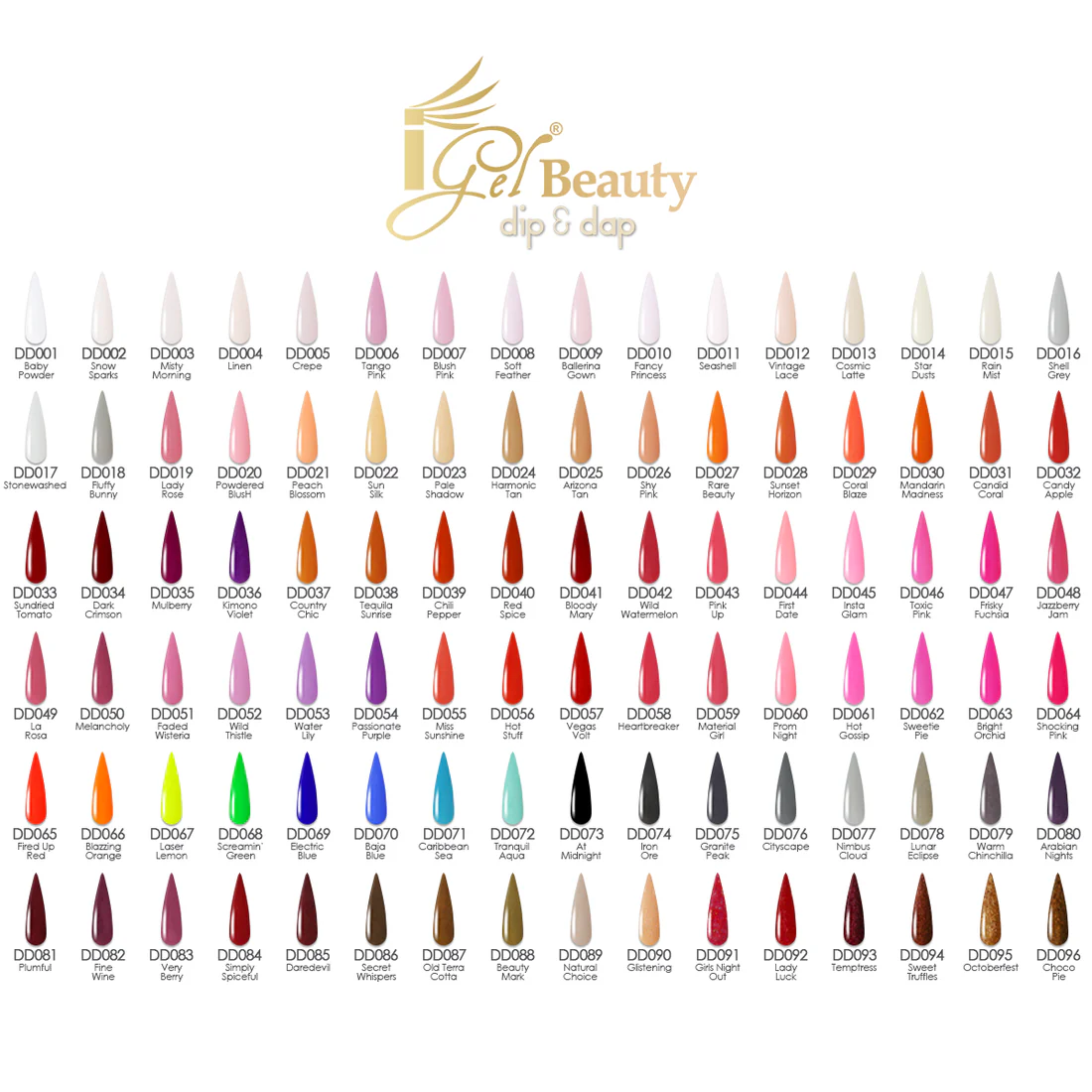 iGEL Duo 247 Collection (1-247) FREE CHART - Image 3