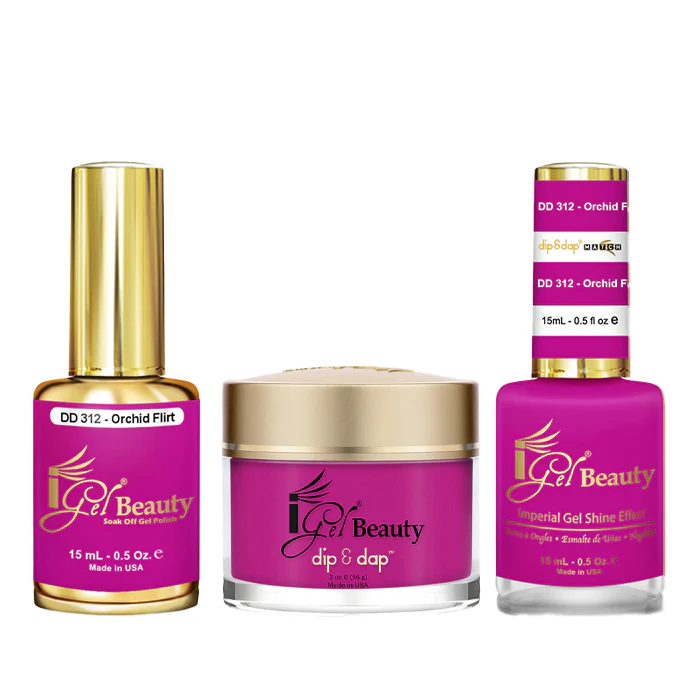 iGEL Trio - 312 Orchid Flirt