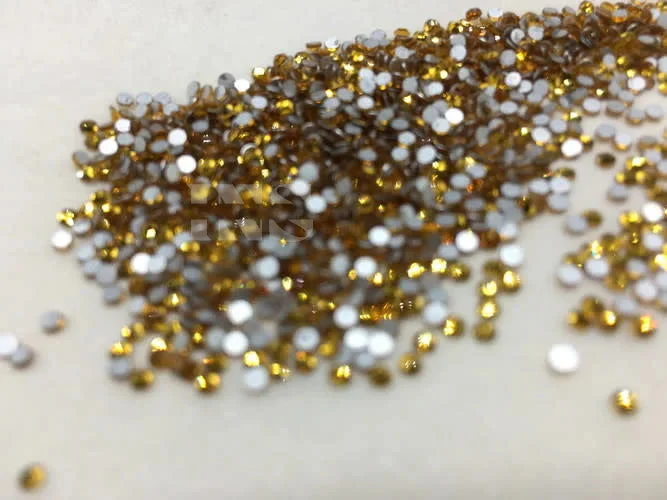 IONICA Crystal Rhinestones Golden Yellow - Image 2