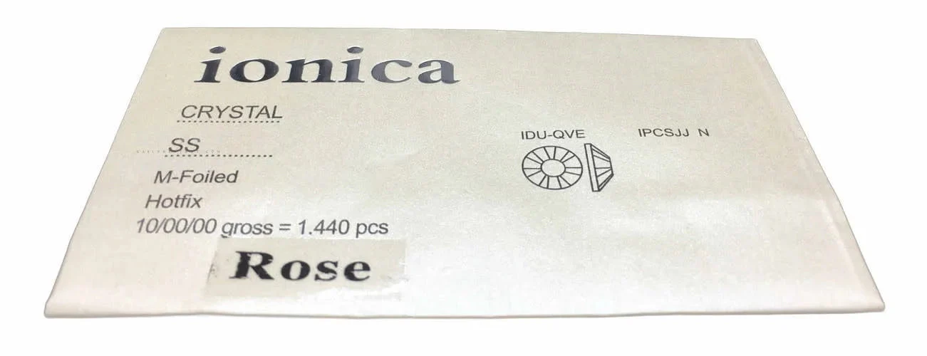 IONICA Crystal Rhinestones Rose