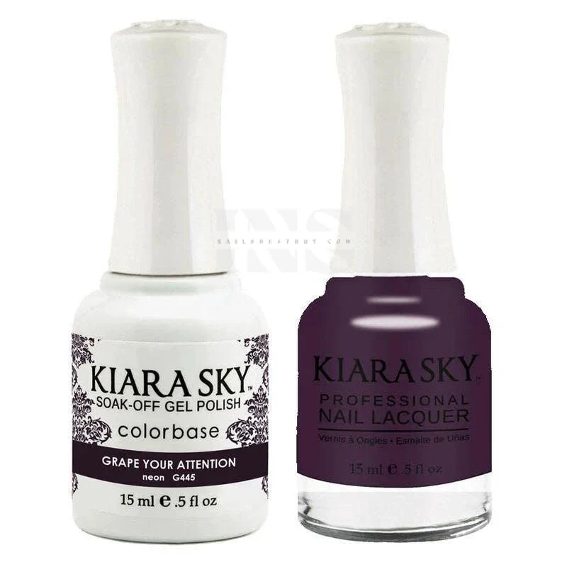 KIARA SKY GEL Grape Your Attention G445