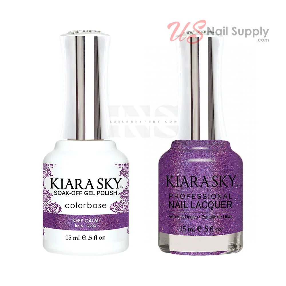 KIARA SKY GEL Holo Keep Calm G903