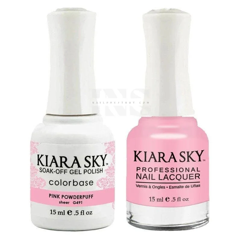 KIARA SKY GEL Pink Powderpuff G491
