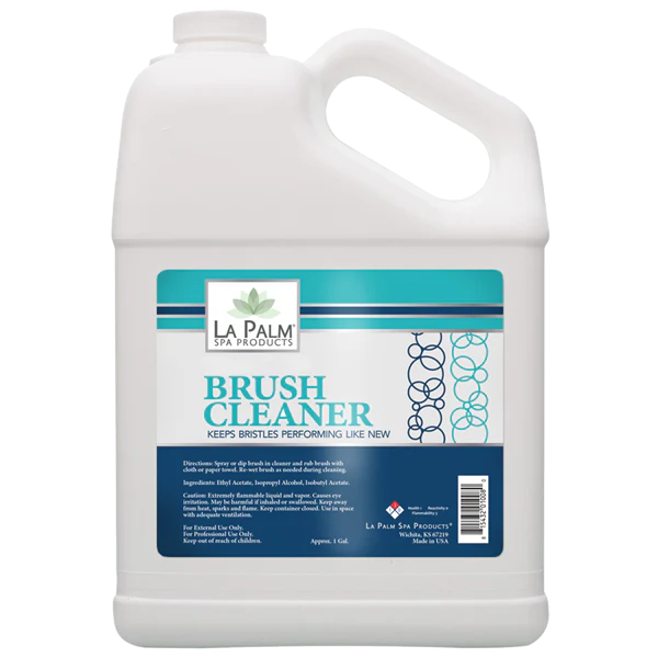 LA PALM Brush Cleaner Gallon