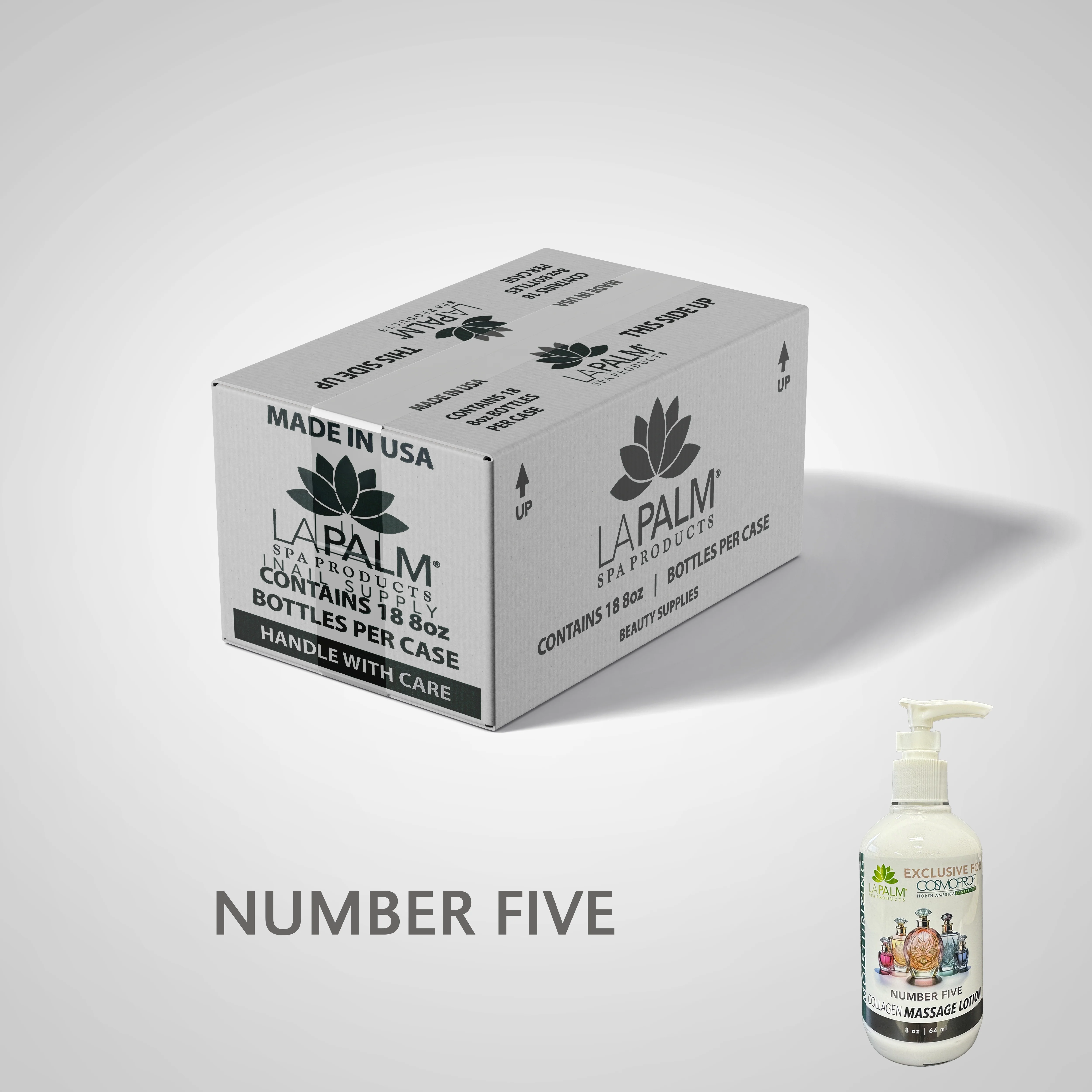 LA PALM Collagen Massage Lotion 8 oz Single - Image 4