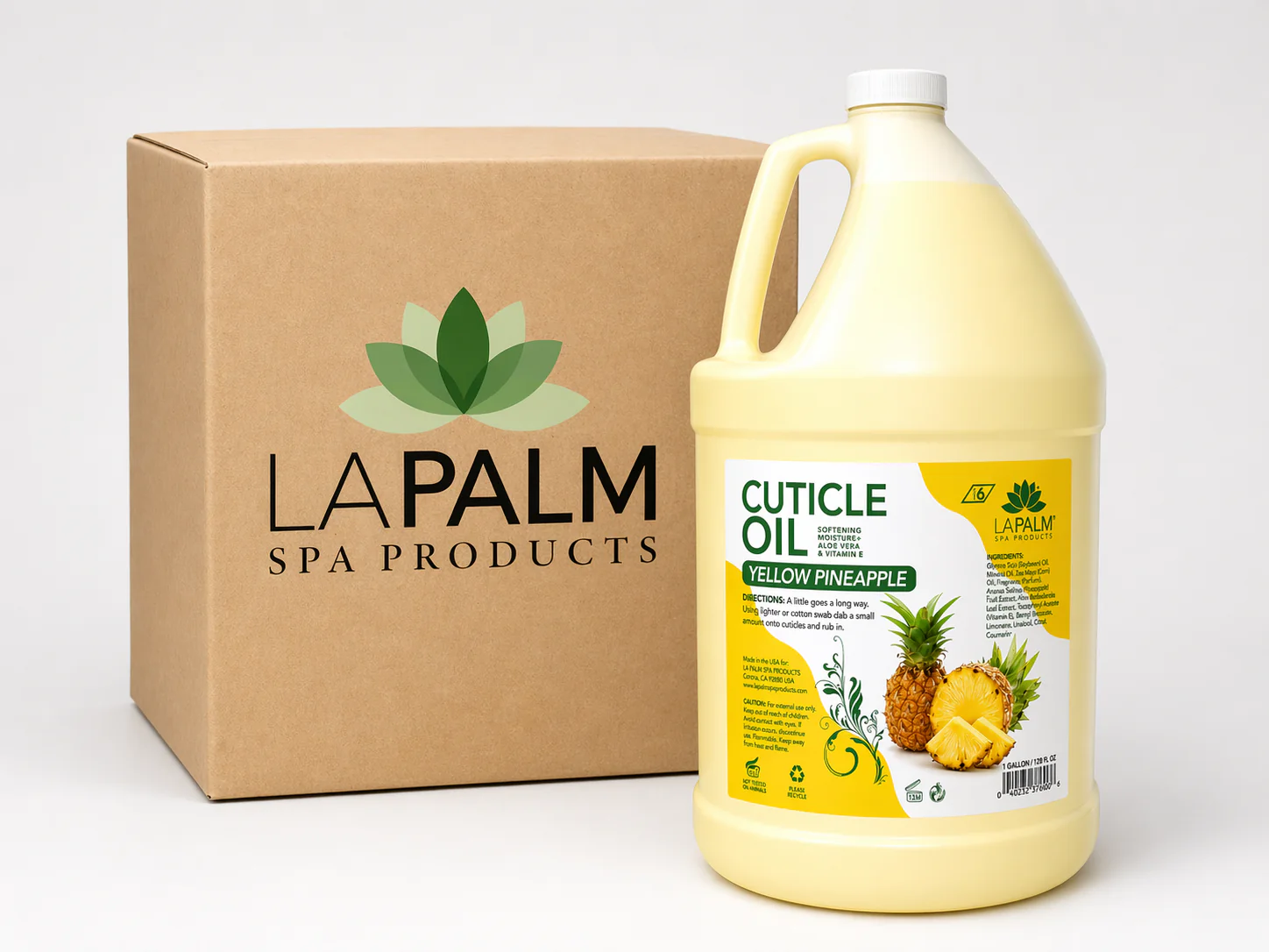 LA PALM Cuticle Oil Gallon 4/Box - Image 2