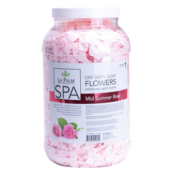 LA PALM Dry Bath Soap Flowers Gallon Single - Image 3