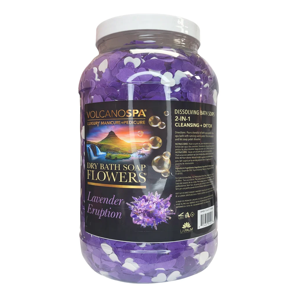 LA PALM Dry Bath Soap Flowers Gallon 4/Box - Image 13