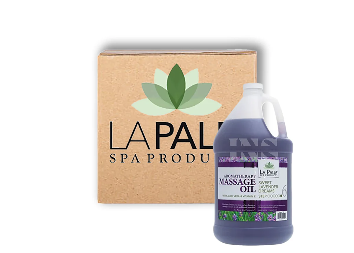 LA PALM Massage Oil Gallon 4/Box - Image 11