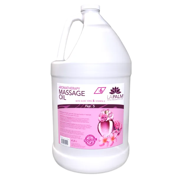 LA PALM Massage Oil Gallon 4/Box - Image 3
