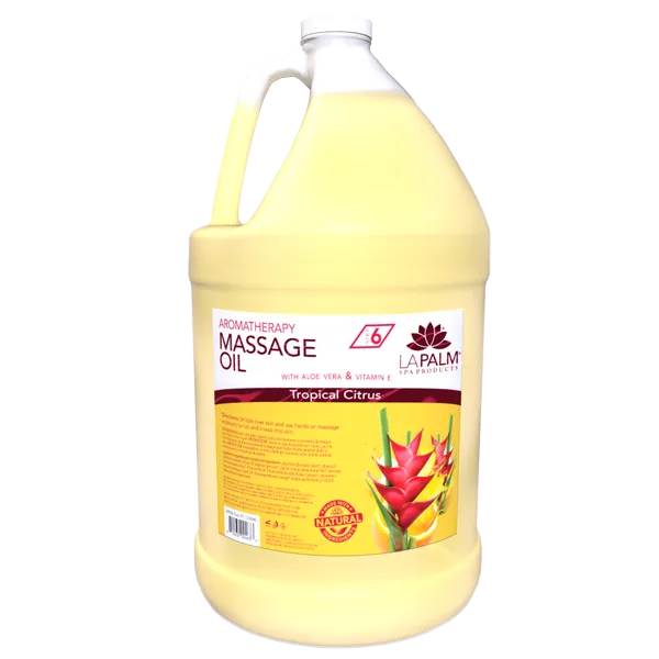 LA PALM Massage Oil Gallon 4/Box - Image 5