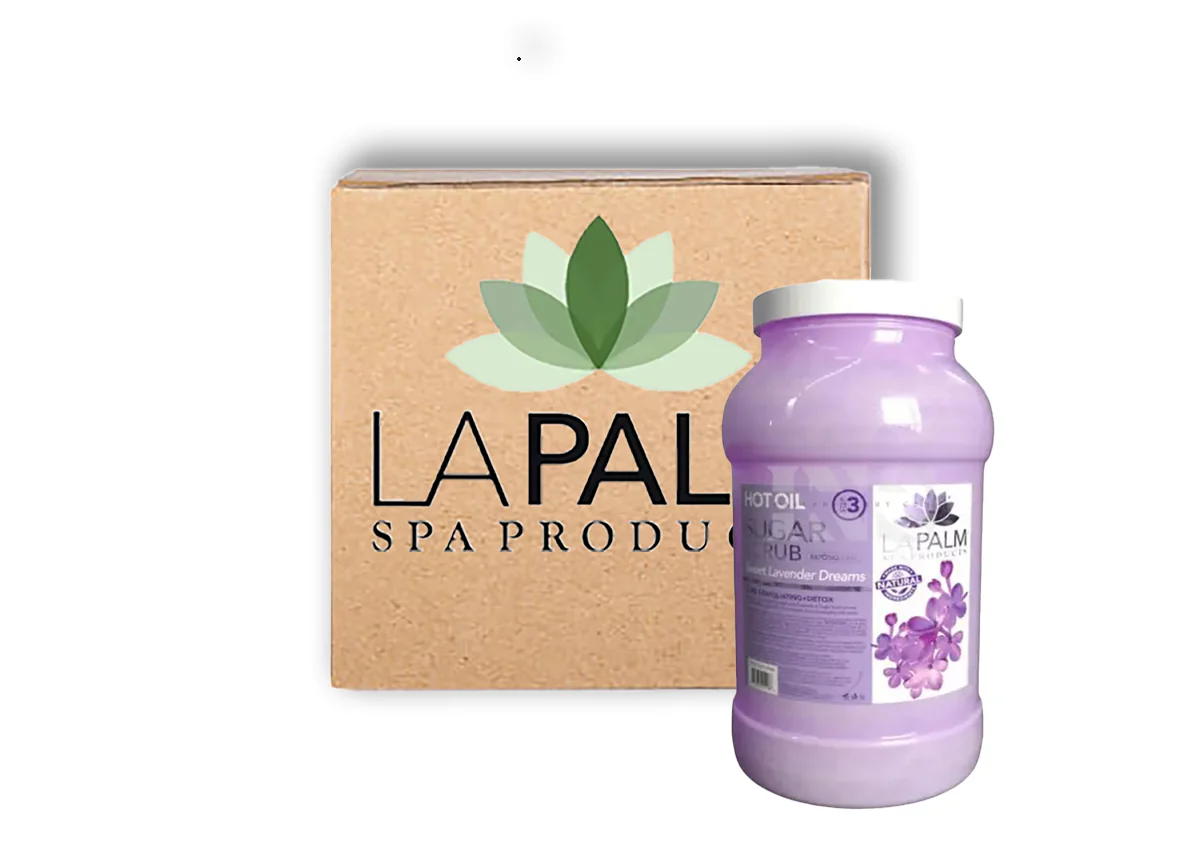 LA PALM Oil Sugar Scrub Gallon 4/Box - Image 8