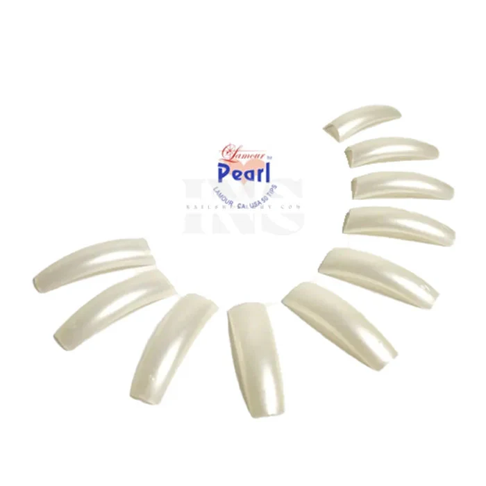 LAMOUR Tips Pearl 50 pcs (10 pks)