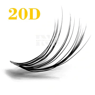 LASH 20 Hairs Knot Free Lashes LONG 30 Trays