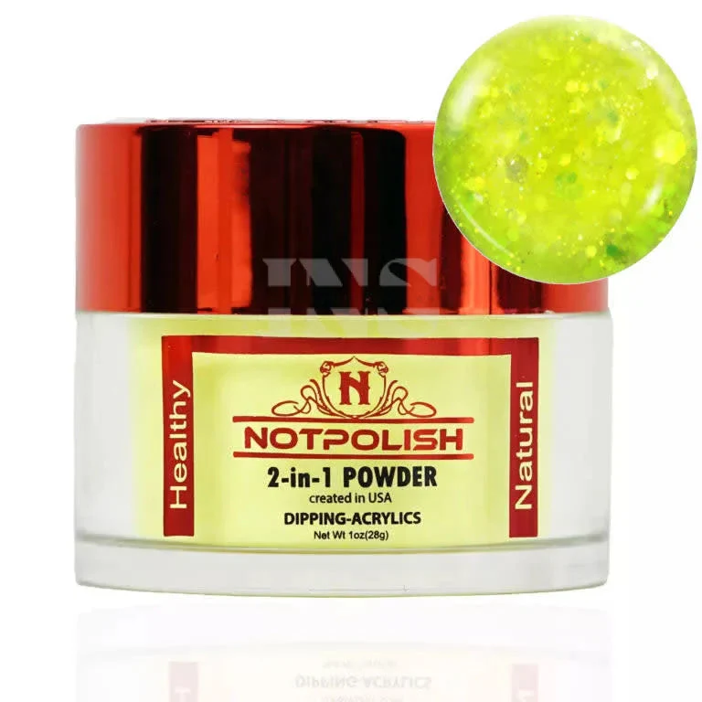 NOTPOLISH 2 in 1 Powder - OMG 04 I'm Glistening - 1 oz